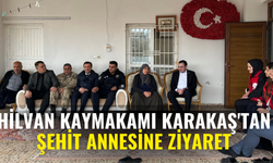 Hilvan Kaymakamı Karakaş'tan Şehit Annesine Ziyaret