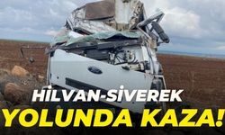 Hilvan-Siverek Yolunda Trafik Kazası: 1 Kişi Ağır Yaralandı!