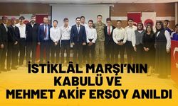 Halfeti’de İstiklâl Marşı’nın Kabulü ve Mehmet Akif Ersoy Anıldı