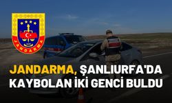 Jandarma Ekipleri, Şanlıurfa'da Kaybolan İki Genci Sağ Salim Buldu