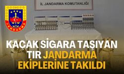 Kaçak Sigara Taşıyan Tır Şanlıurfa’da Jandarma Ekiplerine Takıldı