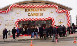 Kahta Belediyesi Ramazan Çarşısı yoğun İlgi İle Açıldı