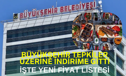 Büyükşehir Tepkiler Üzerine İndirime Gitti: İşte Yeni Fiyat Listesi