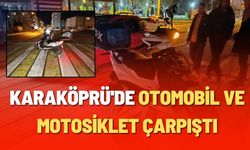 Şanlıurfa Karaköprü'de Otomobil ve Motosiklet Çarpıştı: 1 Yaralı