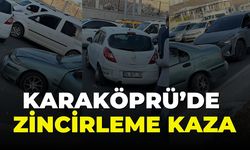 Karaköprü’de Zincirleme Kaza! 6 Araç Birbirine Girdi