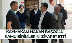 Hakan Başoğlu, Halfeti'deki Birimleri Denetledi