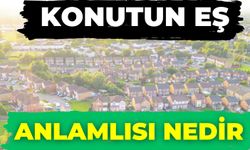 Konutun Eş Anlamlısı Nedir