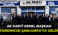 AK Parti Genel Başkan Yardımcısı Şanlıurfa’ya Geldi!