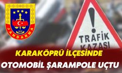 Şanlıurfa’nın Karaköprü İlçesinde Otomobil Şarampole Uçtu