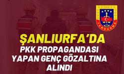 Şanlıurfa’da PKK Propagandası Yapan Genç Gözaltına Alındı