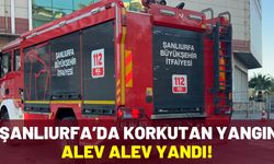 Şanlırufa Haliliye'de Depo Alev Alev Yandı!