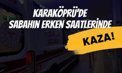 Şanlıurfa Karaköprü’de Sabahın Erken Saatlerinde Kaza!