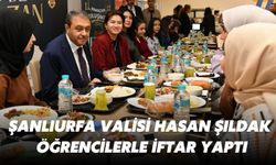 Şanlıurfa Valisi Hasan Şıldak Karahantepe Öğrenci Yurdunda İftar Yaptı