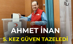 Şanlıurfa Kızılay Şubesinde Ahmet İnan 5. Kez Güven Tazeledi