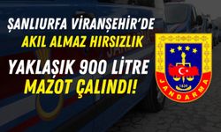 Şanlıurfa Viranşehir'de Akıl Almaz Hırsızlık: Yaklaşık 900 Litre Mazot Çalındı!