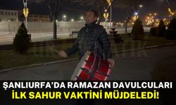 Şanlıurfa’da Ramazan Davulcuları İlk Sahur Vaktini Müjdeledi!