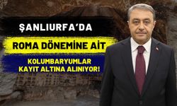 Şanlıurfa’da Roma Dönemine Ait Kolumbaryumlar Kayıt Altına Alınıyor!