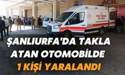 Şanlıurfa'da Takla Atan Otomobilde 1 Kişi Yaralandı