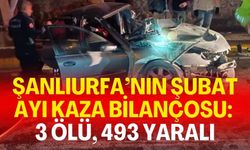 Şanlıurfa’nın Şubat Ayı Kaza Bilançosu: 3 Ölü, 493 Yaralı