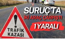 Suruç’ta İki Araç Çarpıştı: 1 Yaralı