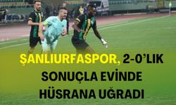 Şanlıurfaspor, 2-0’lık Sonuçla Evinde Hüsrana Uğradı