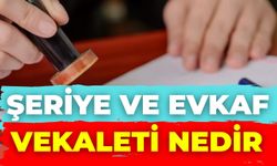 Şeriye Ve Evkaf Vekaleti Nedir