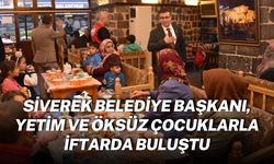 Siverek Belediye Başkanı, Yetim Ve Öksüz Çocuklarla İftarda Buluştu