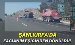 Suruç-Birecik Karayolunda Yakıt Tankeri Yandı!