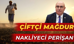 Şanlıurfa’da Çiftçi Mağdur, Nakliyeci Perişan