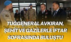 Tuğgeneral Mücahit Avkıran, Şehit Aileleri ve Gazilerle İftar Yaptı