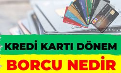 Kredi Kartı Dönem Borcu Nedir