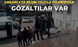 Şanlıurfa’da Bilişim Yoluyla Dolandırıcılık: Gözaltılar Var