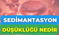 Sedimantasyon Düşüklüğü Nedir