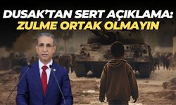 Abdurrahim Dusak’tan Sert Açıklama: Zulme Ortak Olmayın