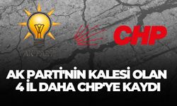 AK Parti'nin Güçlü Olduğu 4 İl Daha CHP'ye Geçti