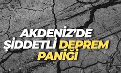 Akdeniz Gece Yarısı Sallandı! 6 Büyüklüğünde Korkutan Deprem