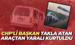 CHP Halfeti İlçe Başkanı Trafik Kazasında Yaralandı