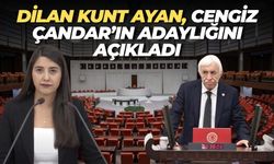 Şanlıurfa Milletvekili Dilan Kunt Ayan Cengiz Çandar’ın Adaylığını Açıkladı