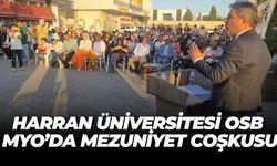 Harran Üniversitesi OSB MYO’da Mezuniyet Coşkusu