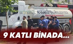 Karaköprü’de Korku Dolu Anlar: 9 Katlı Binada…