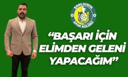 Şanlıurfaspor’da Asbaşkanlık Değişimi! Osman Fındık’tan İlk Açıklama Geldi