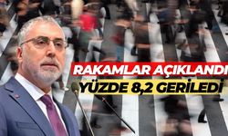 Rakamlar Açıklandı: Yüzde 8,2 Geriledi