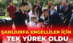 Şanlıurfa, Engelliler İçin Tek Yürek Oldu