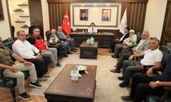 Şanlıurfa’da Yeni Hükümet Konağına İlk Ziyaret Muhtarlardan