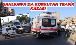 Şanlıurfa'da Motosiklet İle Kamyonet Kavşakta Çarpıştı: Yaralı Var