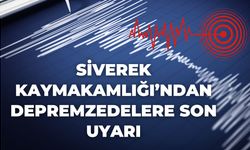 Siverek Kaymakamlığı’ndan Depremzedelere Borçlandırma Duyurusu