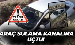 Şanlıurfa’da Sürücü Panikledi, Araç Sulama Kanalına Uçtu!