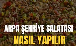 Arpa Şehriye Salatası Nasıl Yapılır