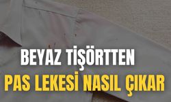 Beyaz Tişörtten Pas Lekesi Nasıl Çıkar