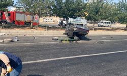 Bozova Devlet Hastanesi Önünde Korkutan Kaza!
